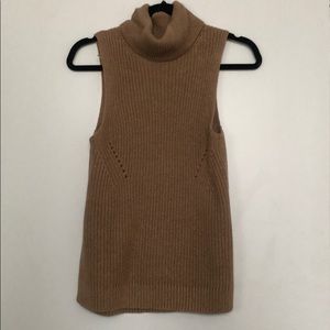 A&F Sleeveless Turtleneck Sweater